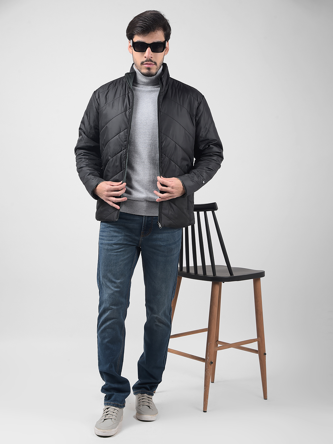 Numero Uno Men Solid Multicolor Jacket
